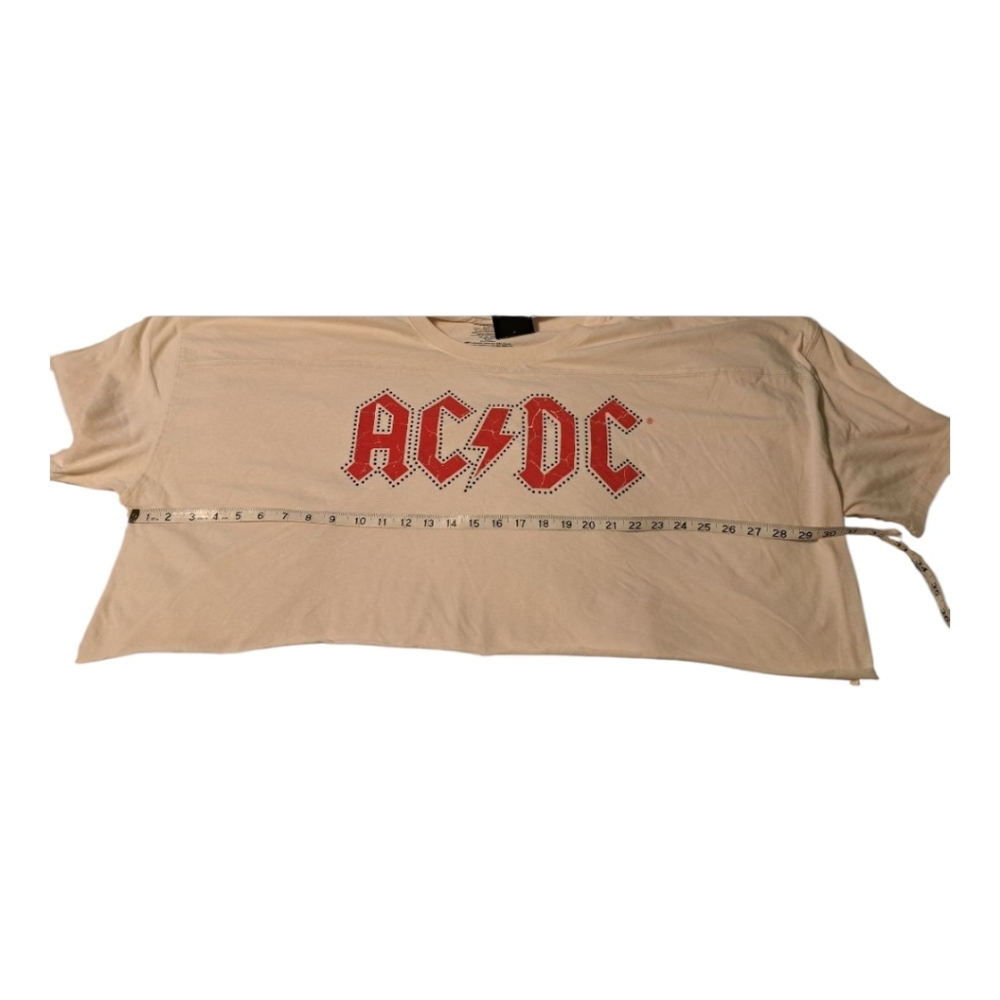 AC/DC Crop Top - Picture 9 of 10